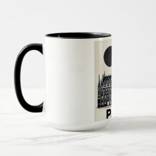 Caneca da cidade- Paris, França
