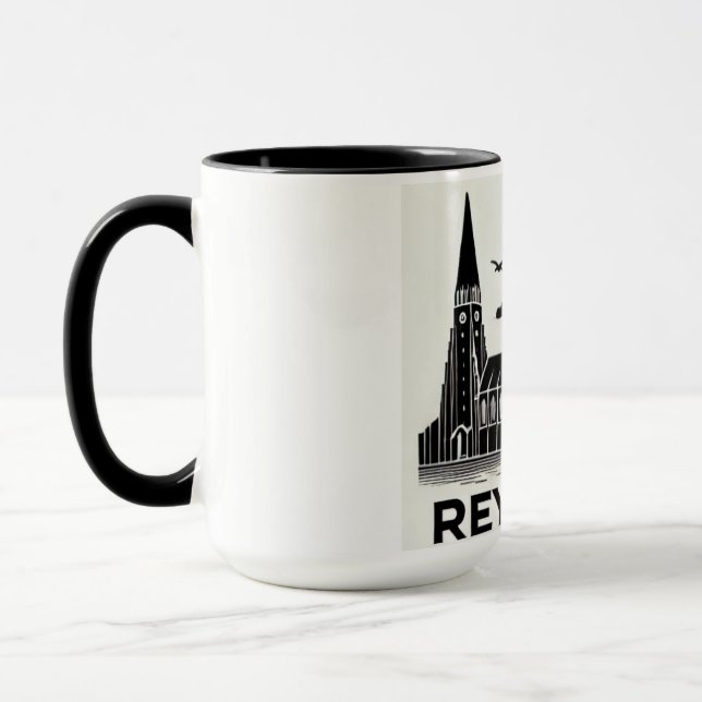 Caneca da cidade - Reiquiavique (Esquerda)