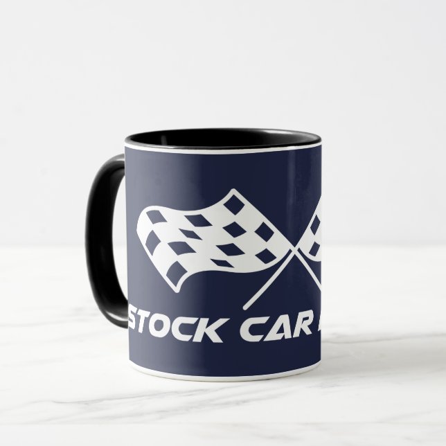 Caneca da competência de stock car (Frente Esquerda)