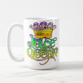 Caneca da coroa da rainha do suco