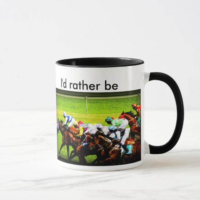caneca da corrida de cavalos (Direita)