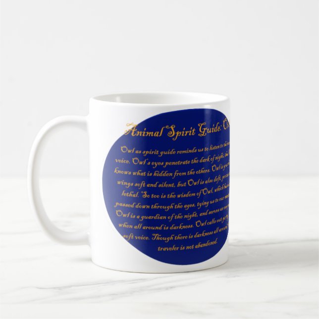 Caneca da coruja (Esquerda)