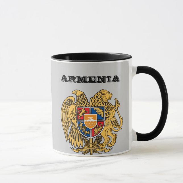 Caneca da crista de ARMÉNIA (Direita)