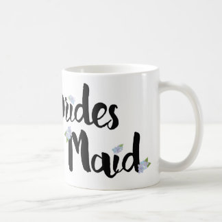 Caneca da dama de honra - Hydrangeas roxos