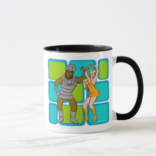 Caneca da dança do macaco