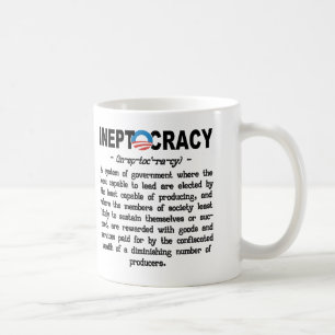 Caneca da definição de Ineptocracy da