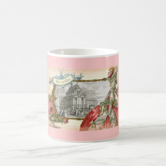 Caneca da elegância de Versalhes Marie Antoinette (Centro)