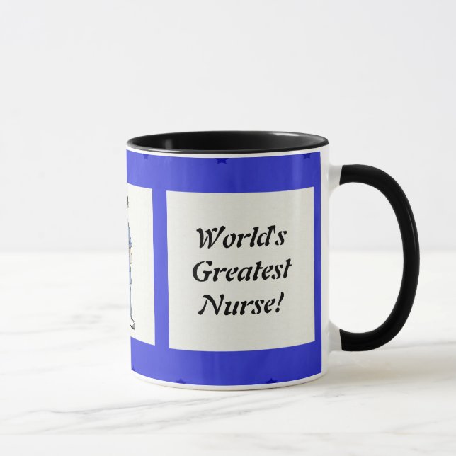 Caneca da enfermeira do mundo a grande (Direita)