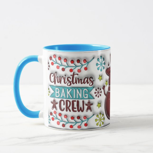 Caneca da Equipe de Confeitaria de Natal (Esquerda)