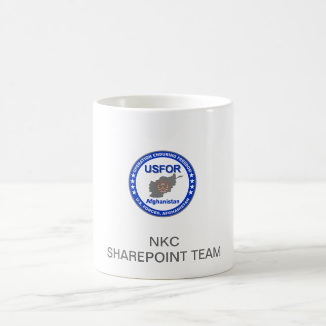 CANECA DA EQUIPE DE USFOR-A NKC SHAREPOINT (Centro)