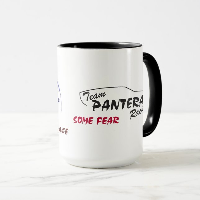 Caneca da Equipe Pantera Racing (Frente Esquerda)