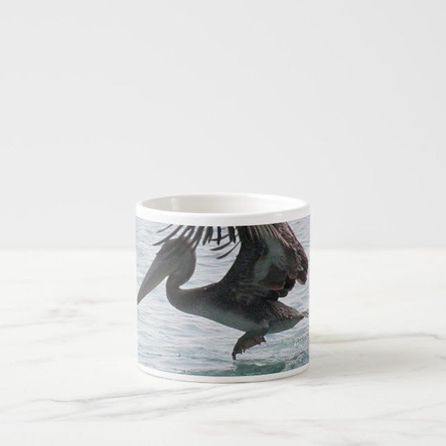 Caneca da especialidade da aterragem do pelicano (Frente)
