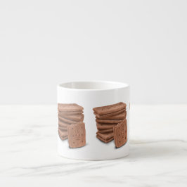 Caneca da especialidade do biscoito de Bourbon