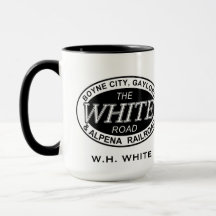 Caneca da estrada de ferro da cidade de Boyne