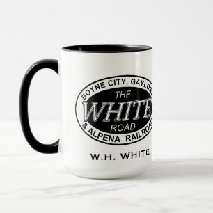 Caneca da estrada de ferro da cidade de Boyne