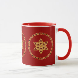 Caneca da estrela de David de Hamentashen