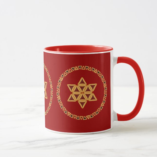 Caneca da estrela de David de Hamentashen (Direita)