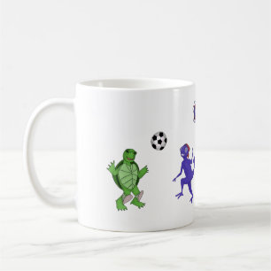 Caneca da estrela de futebol