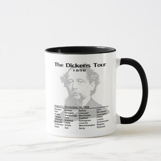 Caneca da excursão de Dickens (Direita)