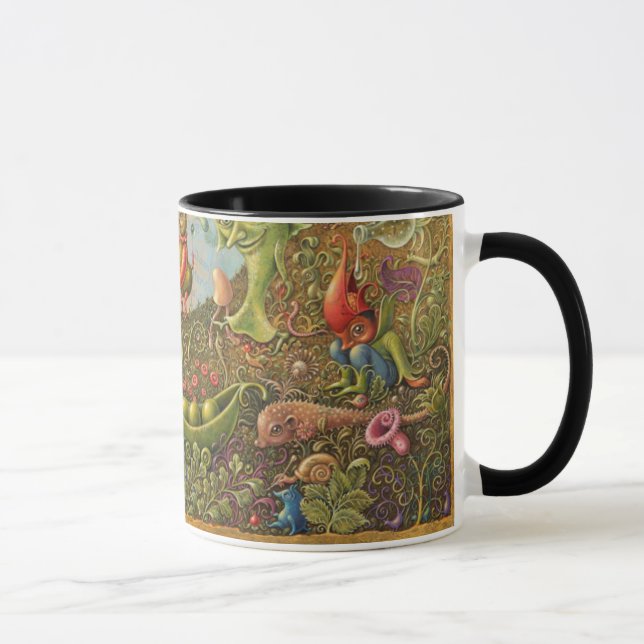 Caneca da fantasia: Sonho do menino da flor (Direita)
