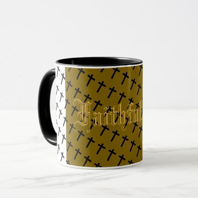 caneca da fidelidade fruto do espírito (Frente Esquerda)