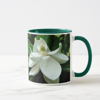 Caneca da flor da magnólia