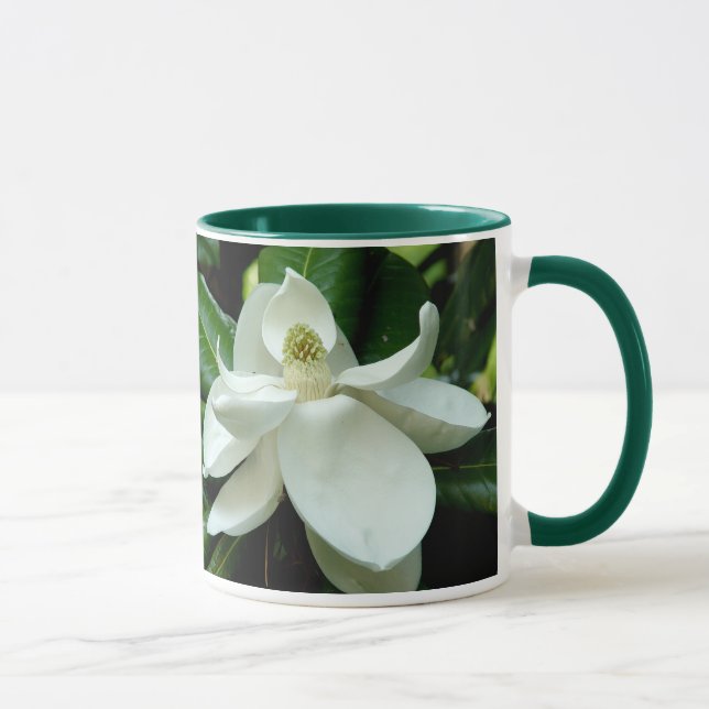 Caneca da flor da magnólia (Direita)