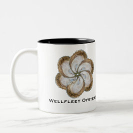 Caneca da flor da ostra - design B & C