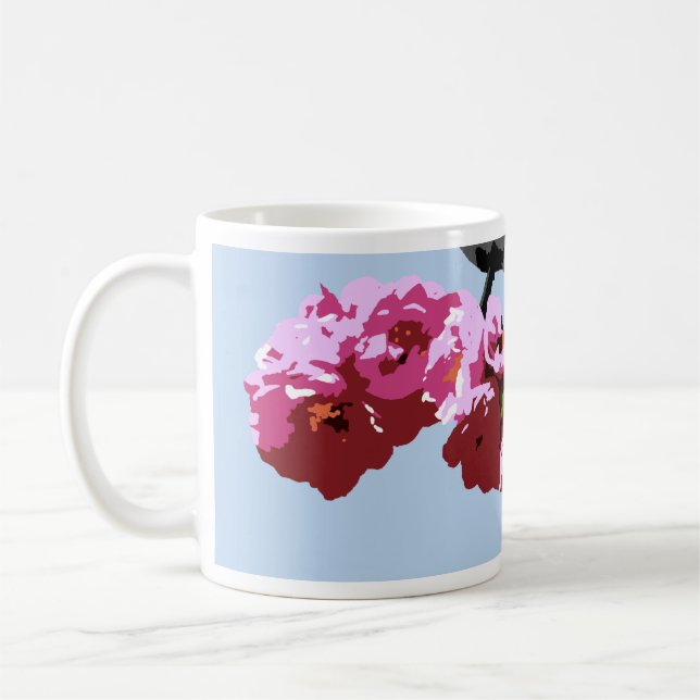 Caneca da flor de cerejeira (Esquerda)