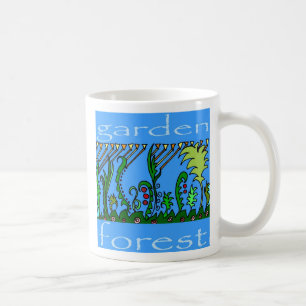 Caneca da floresta do jardim