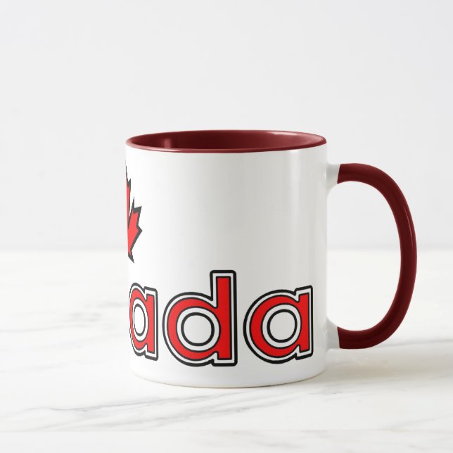 Caneca da folha de bordo de Canadá (Direita)
