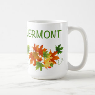 Caneca da folha de Vermont