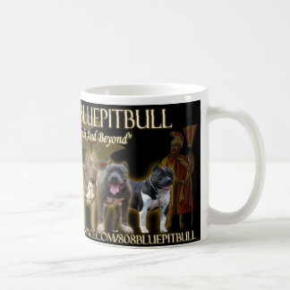 Caneca da formação de Pitbull de 808 azuis