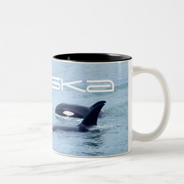Caneca da foto da orca (Direita)