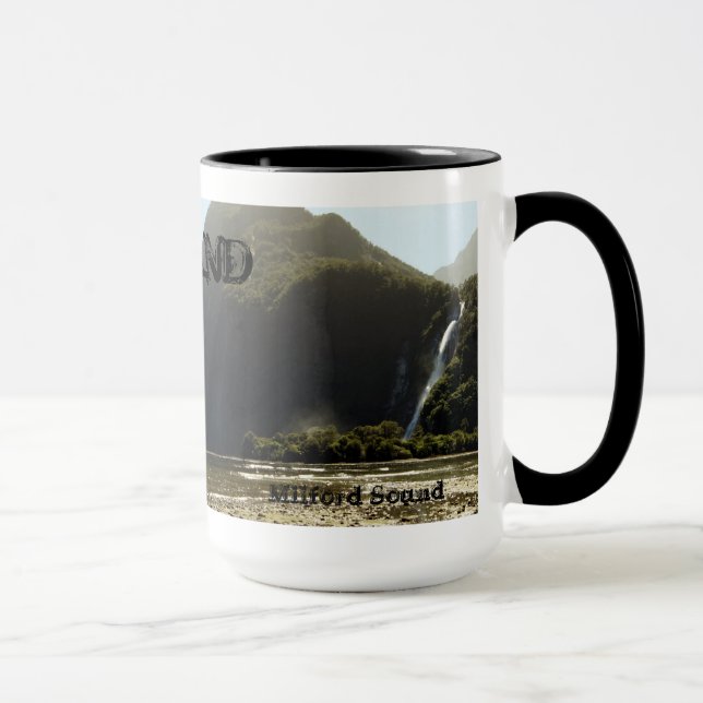 Caneca da foto de Nova Zelândia (Direita)