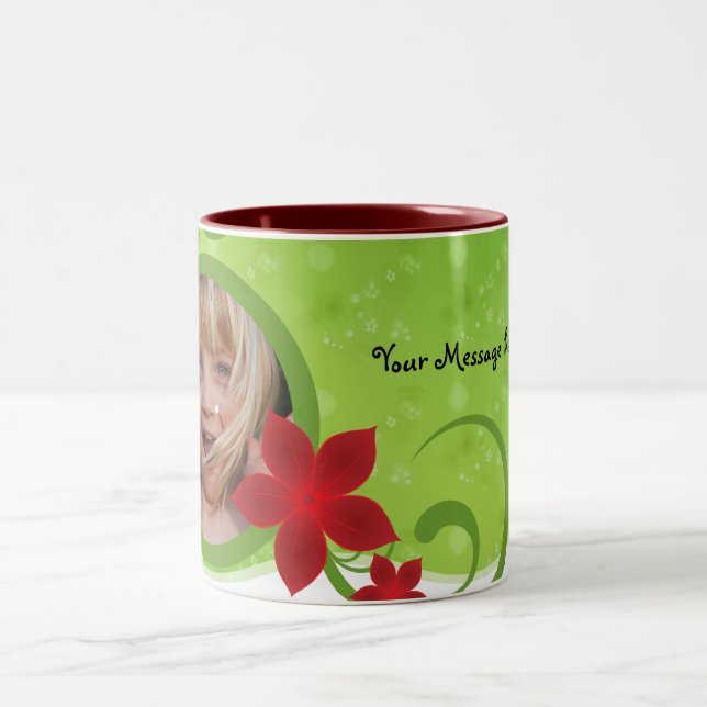 Caneca da foto do feriado (Centro)