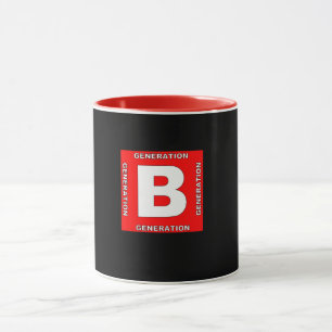 Caneca da geração Baby Boomer.