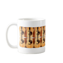 Caneca da guitarra acústica