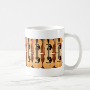 Caneca da guitarra acústica