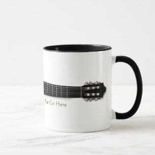 Caneca da guitarra acústica