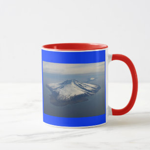 Caneca da ilha de Noruega janeiro Mayen