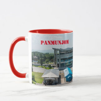 Caneca da imagem de Panmunjom Coreia