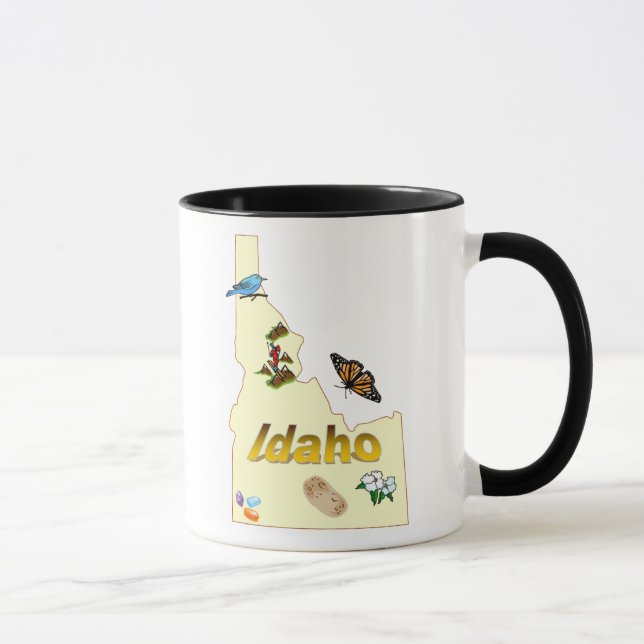 Caneca da informação do estado de Idaho (Direita)
