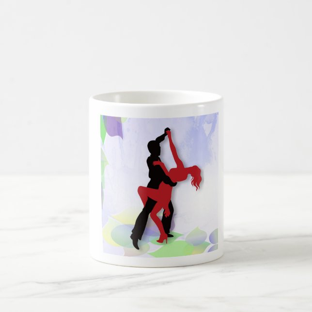 Caneca da inspiração da dança da salsa (Centro)