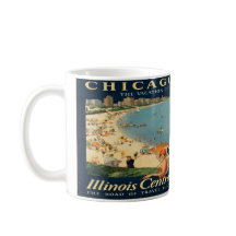 Caneca da lembrança de Chicago