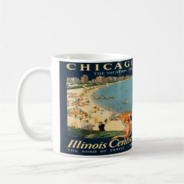 Caneca da lembrança de Chicago