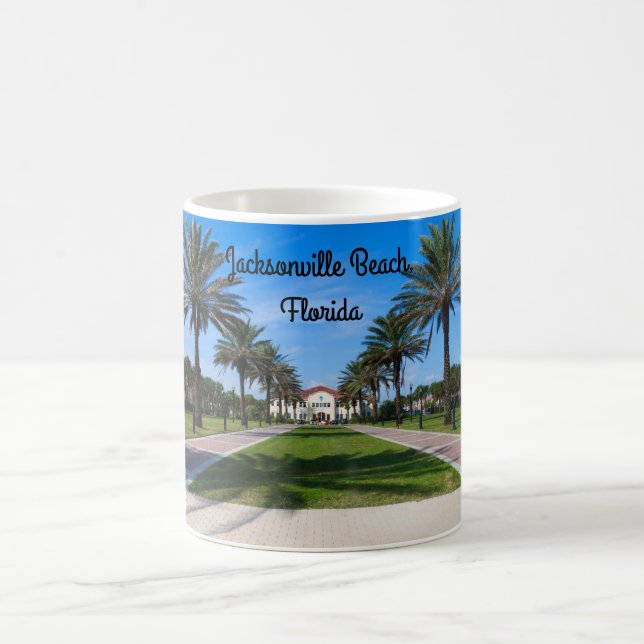 Caneca da lembrança de praia de Jacksonville, (Centro)