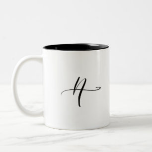 Caneca da letra Cursive "A"