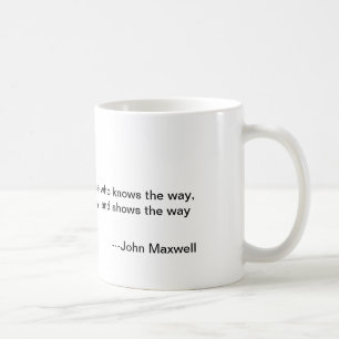 Caneca da liderança de John Maxwell