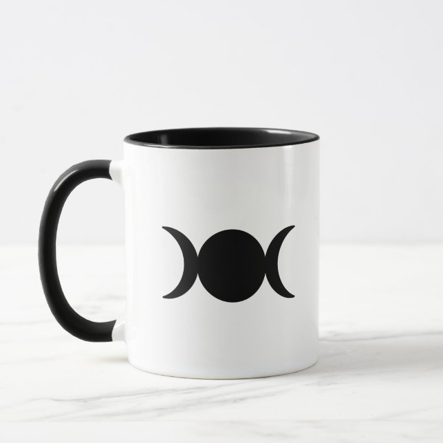 caneca da lua tripla || energia da deusa tripla (Esquerda)